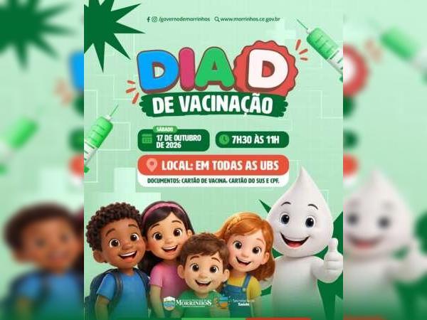 Dia D de Vacinação em Morrinhos!