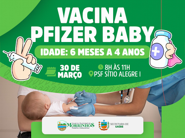 Vacinação Pfizer Baby