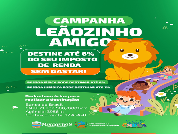 Campanha Leãozinho Amigo!